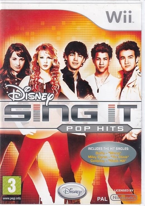 Disney Sing It Pop Hits - Nintendo Wii (B Grade) (Genbrug)